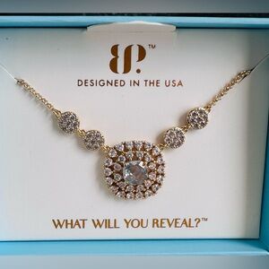 ✨Bomb Party March 2026 Necklace  | Aquamarine on Gold plating